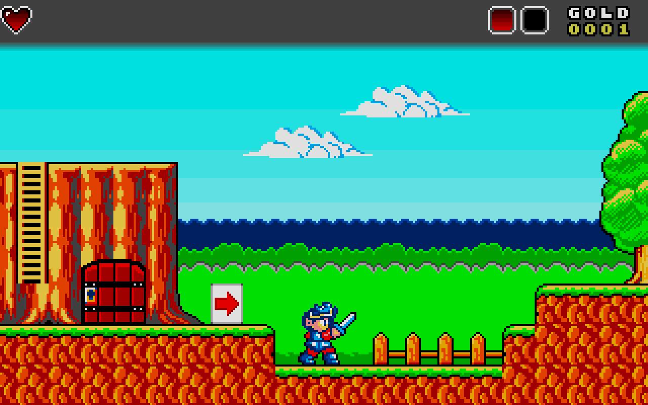 Miracle Boy in Dragon Land atari screenshot